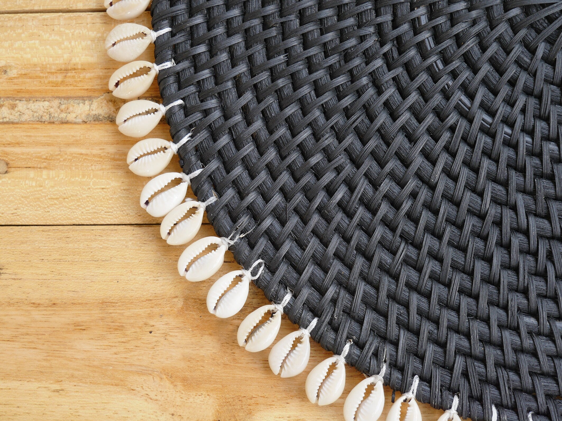 Set of Cowrie Shell Placemates