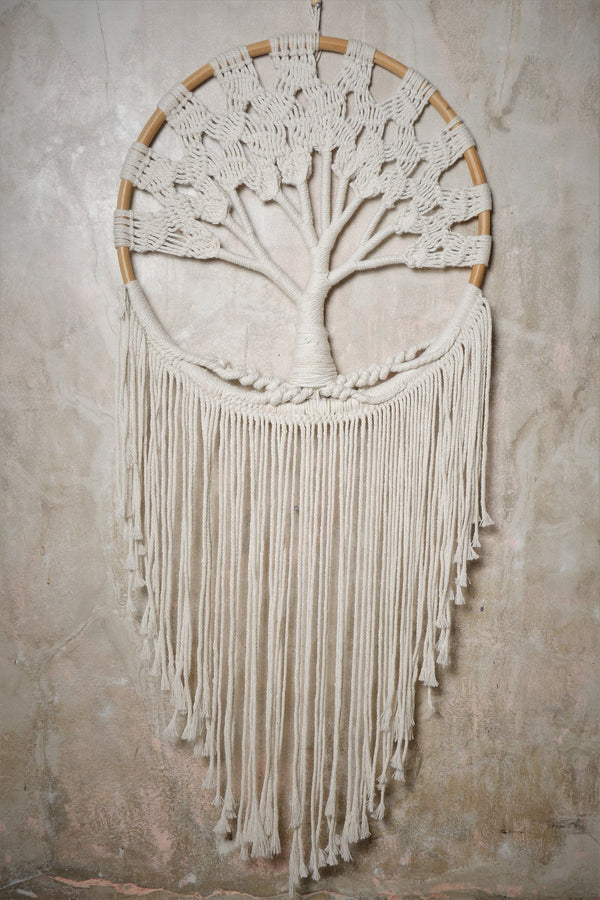 Tree of Life Macrame Wall Hanging / Large Macrame Wall Hanging / Dreamcatcher / Tree of Life Dreamcatcher