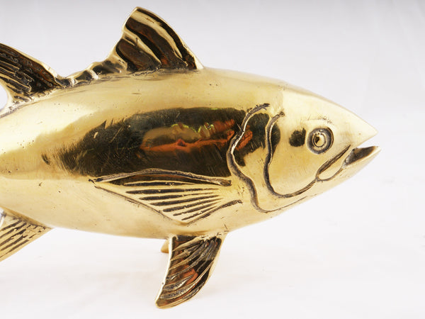 Brass Tuna Statue