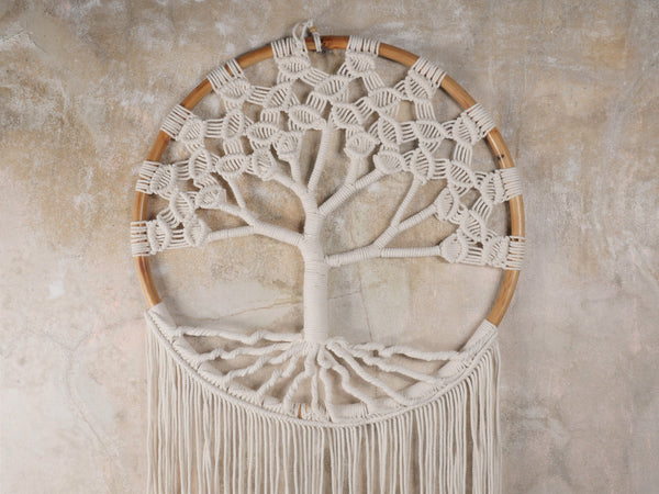 Tree of Life Macrame Wall Hanging / Large Macrame Wall Hanging / Dreamcatcher / Tree of Life Dreamcatcher