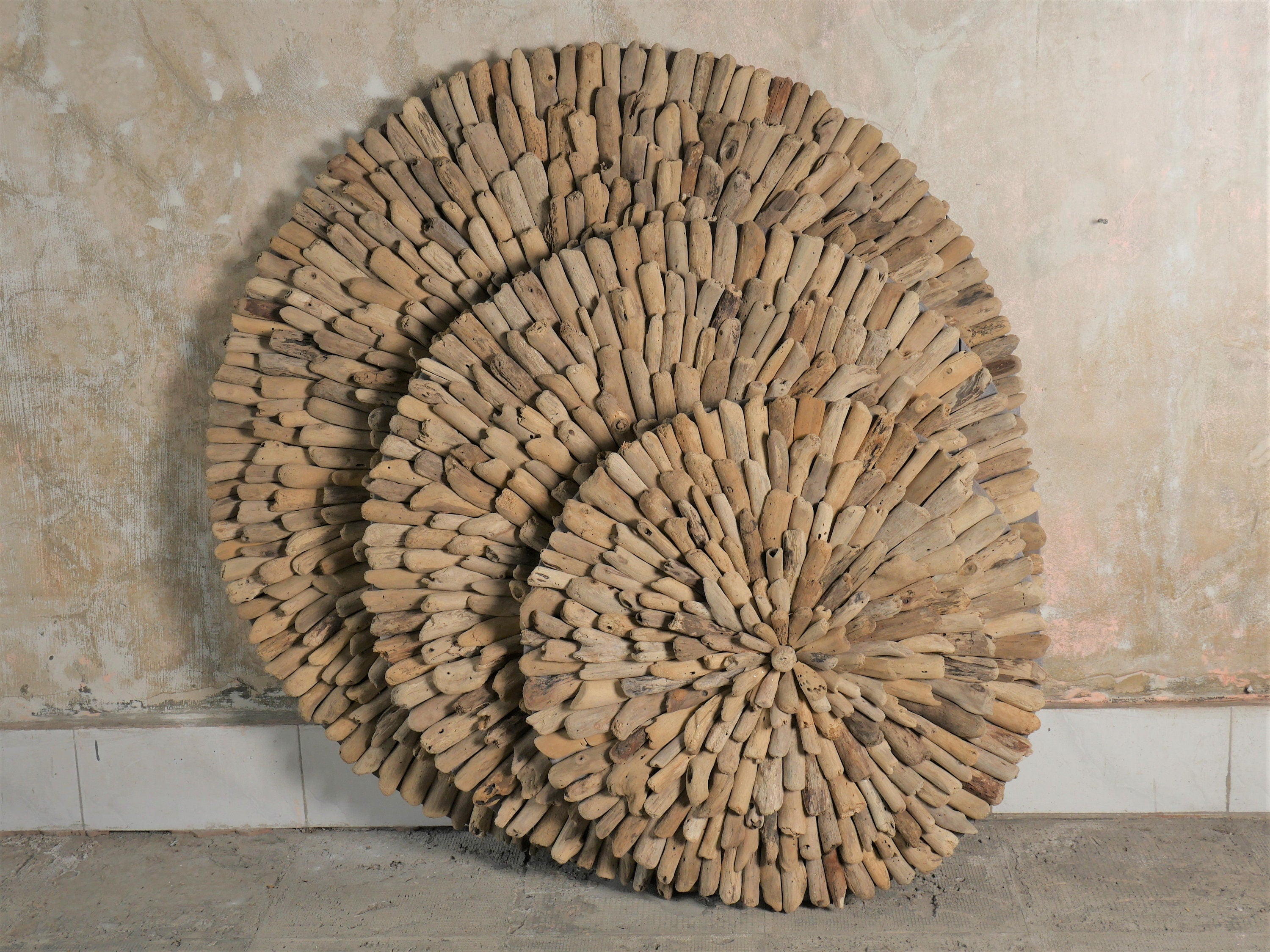 Natural Driftwood Wall Décor – Coastal Wall Art for Beach House or Lake Art for Cabin or Lodge