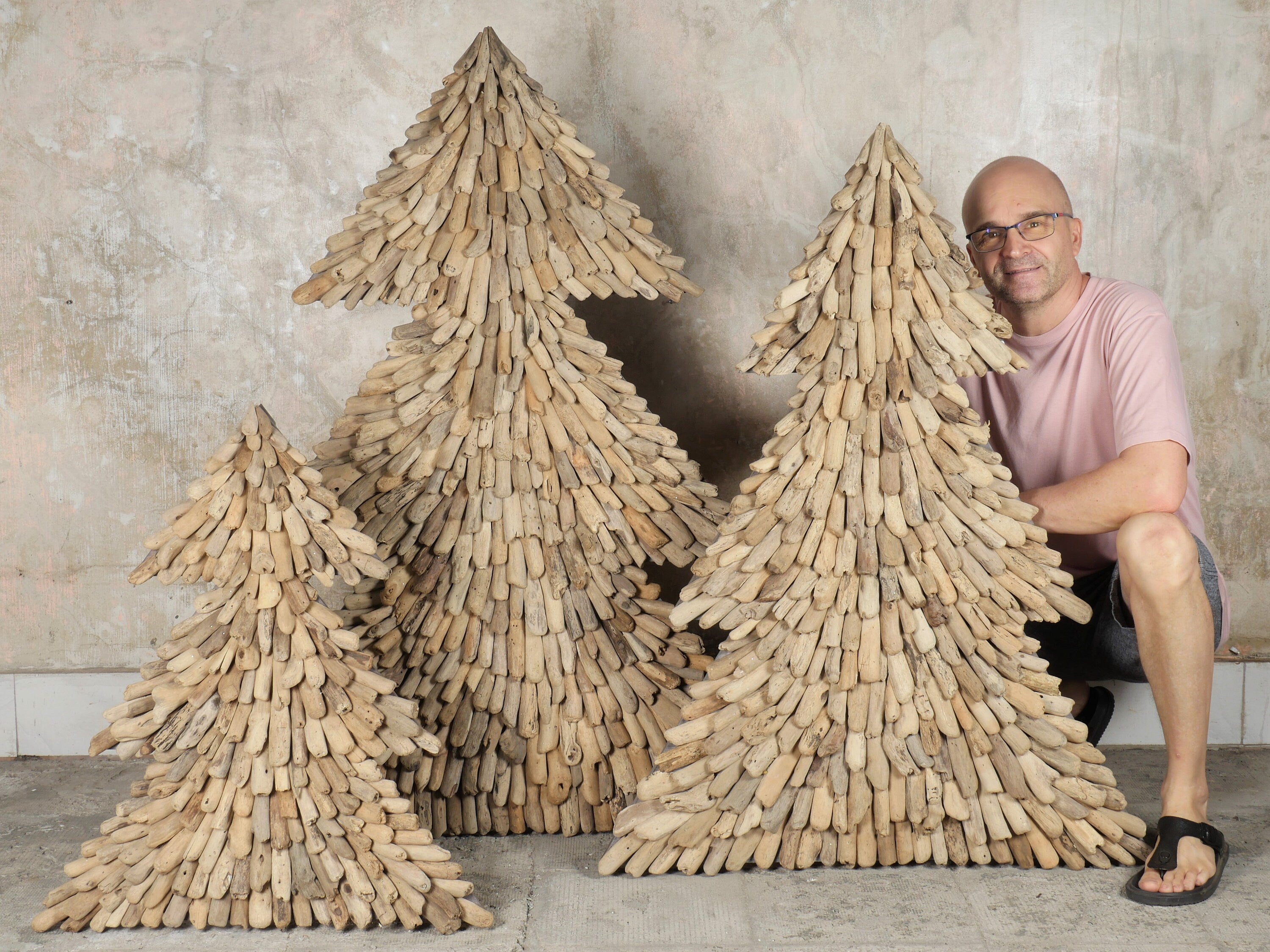 Driftwood Christmas Tree