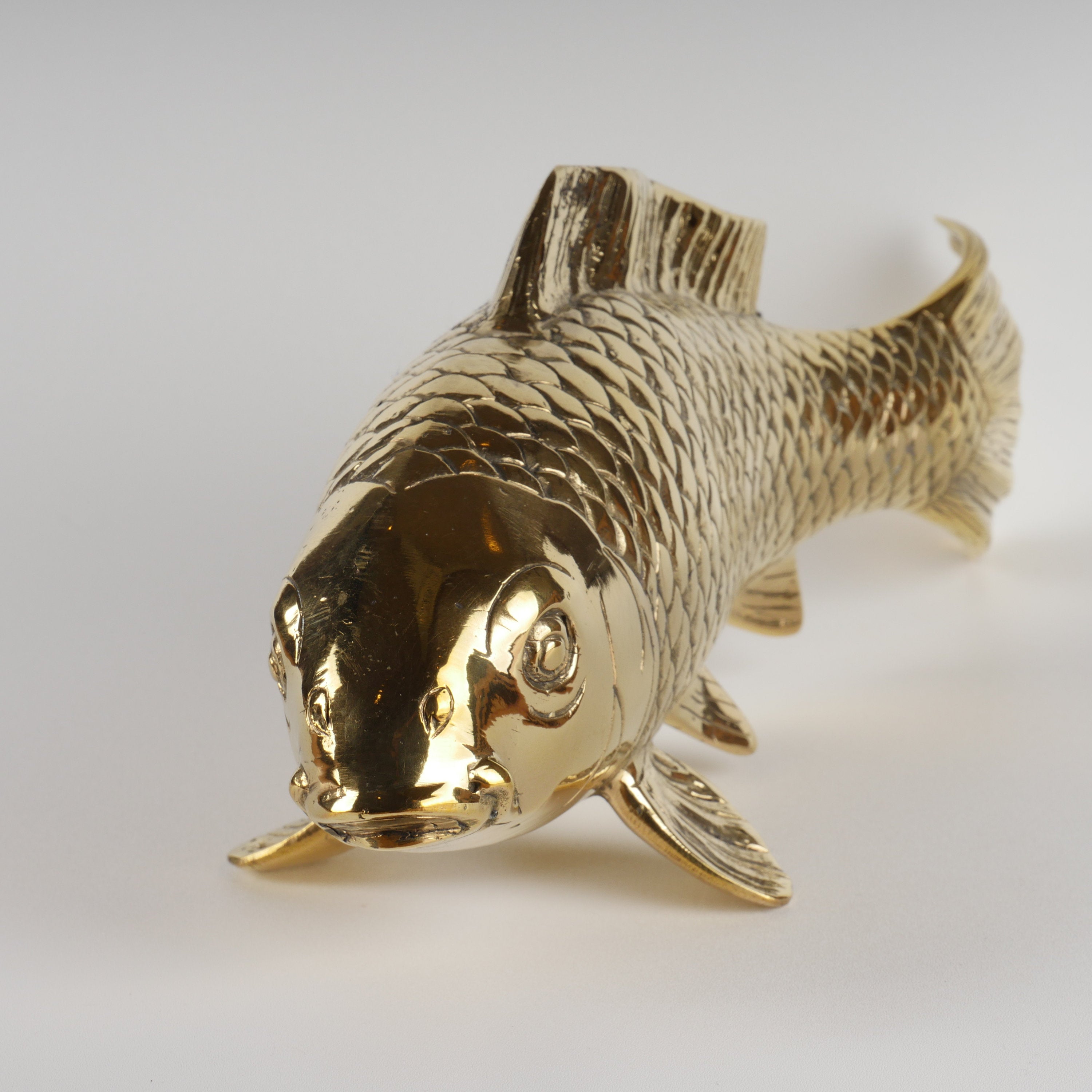 The Golden Brass Koi Fish
