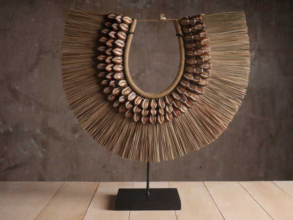 The Snake Head Cowrie Necklace