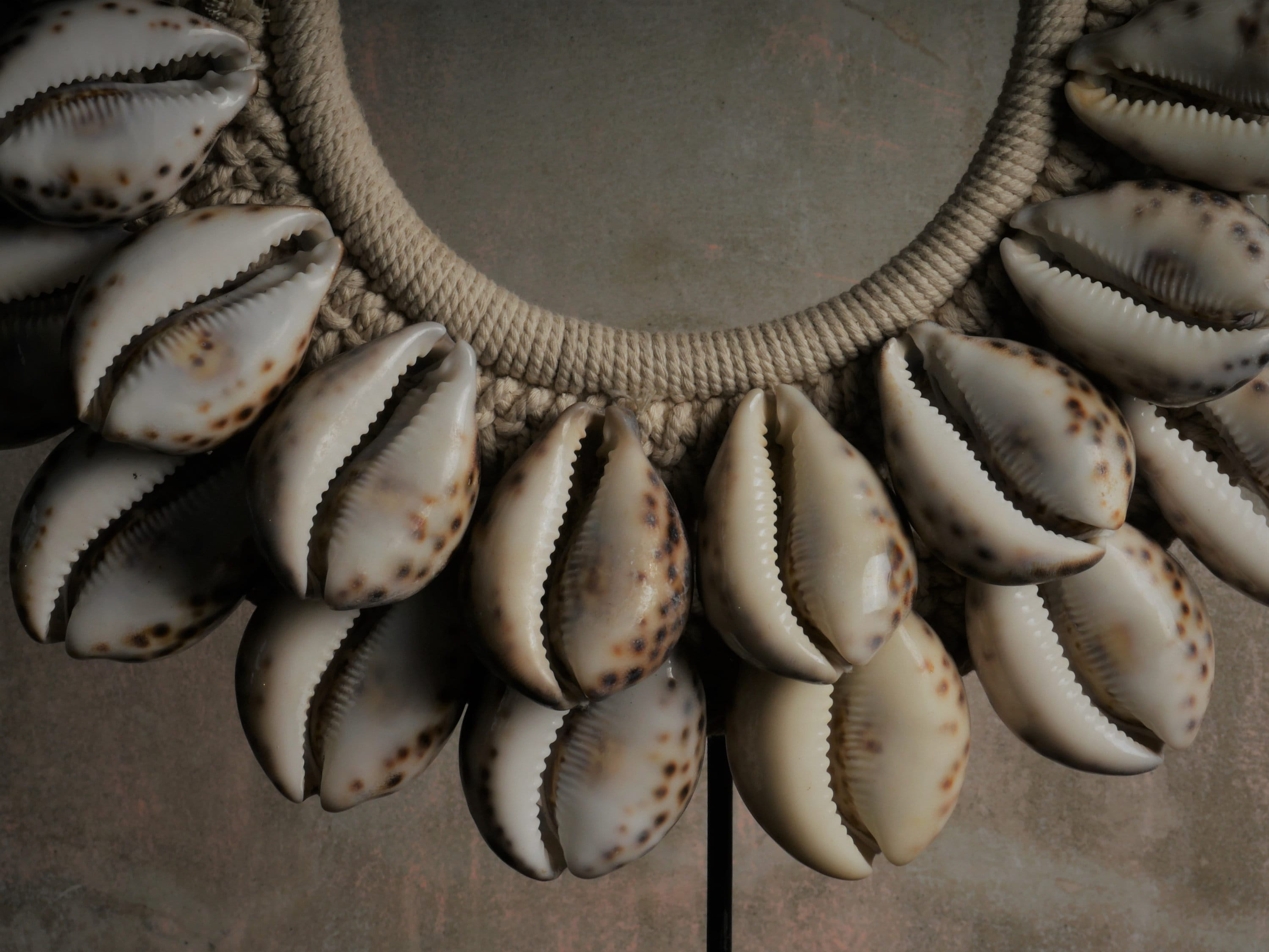 Papua Necklace - Cowrie Necklace - Ethnic Necklace - Boho Interior