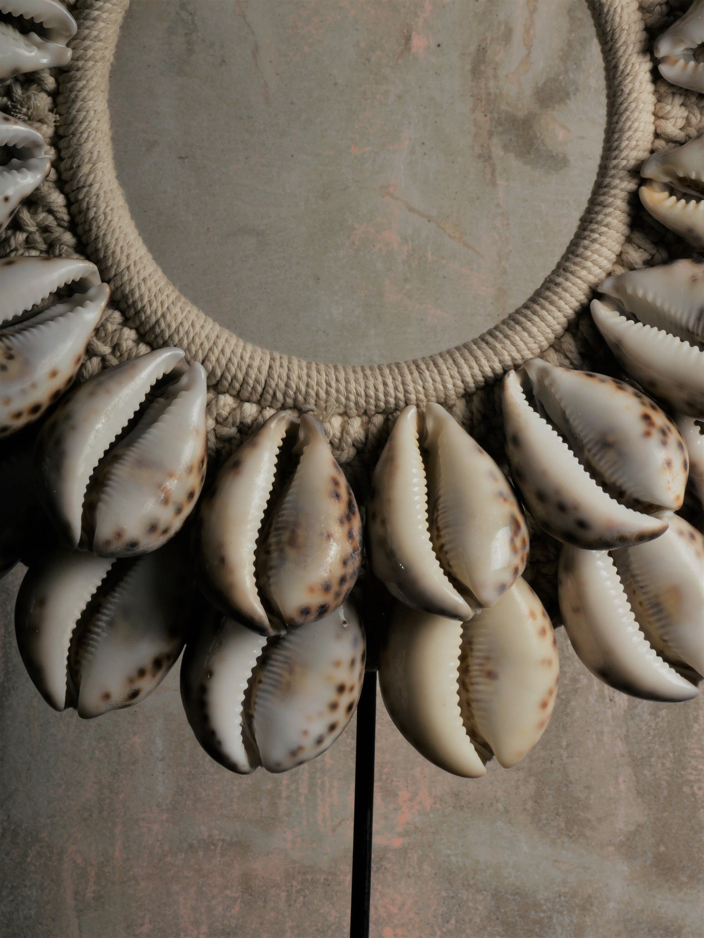 Papua Necklace - Cowrie Necklace - Ethnic Necklace - Boho Interior