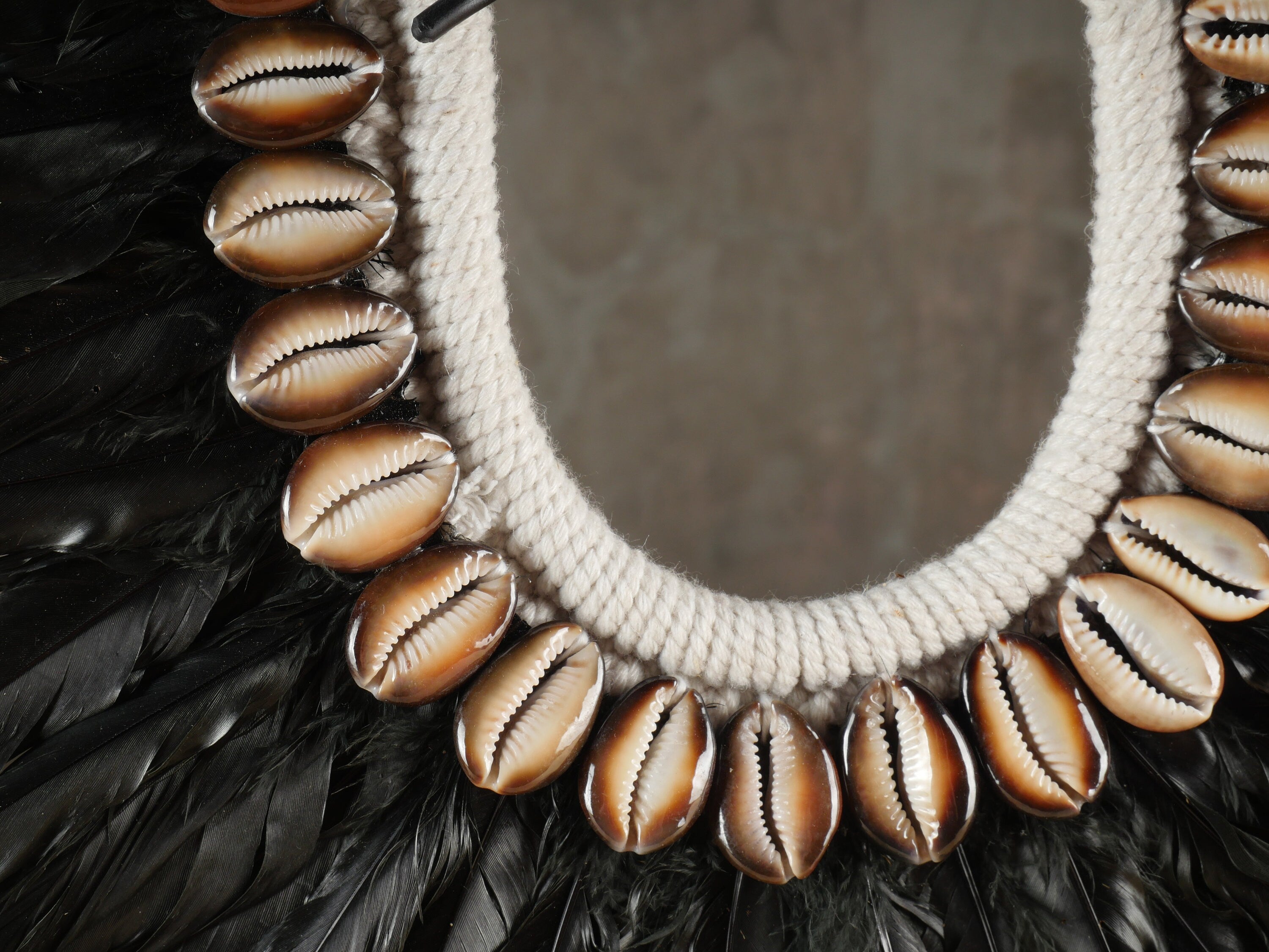 Mini Papua Necklace Bundle - Set of 3 Papua Necklaces - Boho Decor - Bali Decor - Cowrie Shell Necklace
